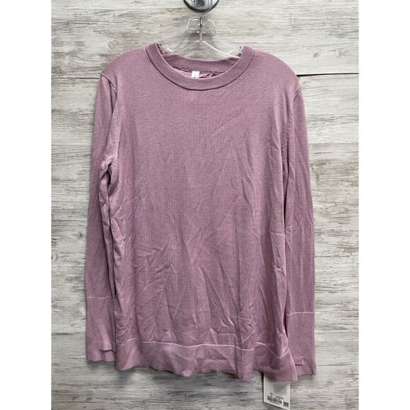 Lululemon Still at Ease Sweater Pink Antoinette Long Sleeve Size 10 - cashmere - Picture 2 of 16